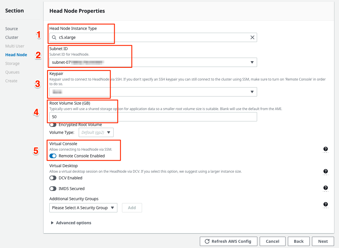 PCluster Manager CloudFormation Stack