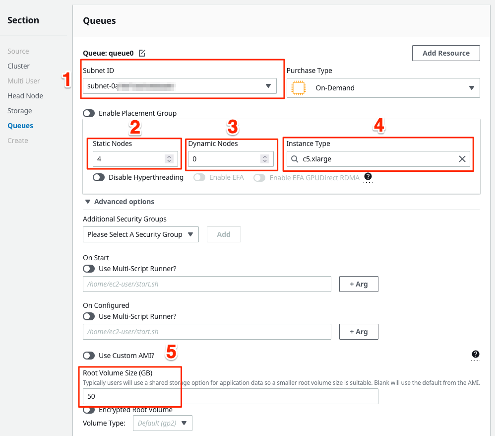 PCluster Manager CloudFormation Stack